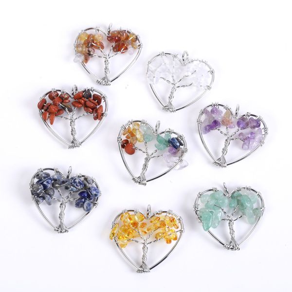 30mm rainbow tree of life natural amethyst crystal heart pendant necklace energy stone healing meditation yoga gift wholesale, Bronze;silver
30mm rainbow tree of life natural amethyst crystal heart pendant necklace energy stone healing meditation yoga gift wholesale, Bronze;silver