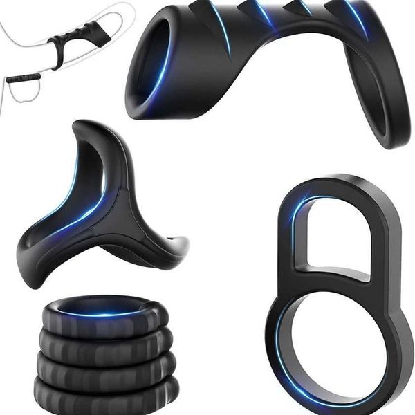 factory outlet silicone ring set kushor set of ultra soft elastic men's rings harder erection better high-end toys and games
factory outlet silicone ring set kushor set of ultra soft elastic men's rings harder erection better high-end toys and games