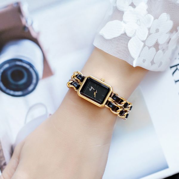 brand watch new minimalist temperament watch women's ins niche light luxury design woven bracelet watch, Slivery;brown
brand watch new minimalist temperament watch women's ins niche light luxury design woven bracelet watch, Slivery;brown