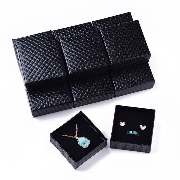 boxes 12pc jewelry organizer storage gift box pendant necklace earrings ring box paper jewellry packaging container with sponge inside, Black;white
boxes 12pc jewelry organizer storage gift box pendant necklace earrings ring box paper jewellry packaging container with sponge inside, Black;white