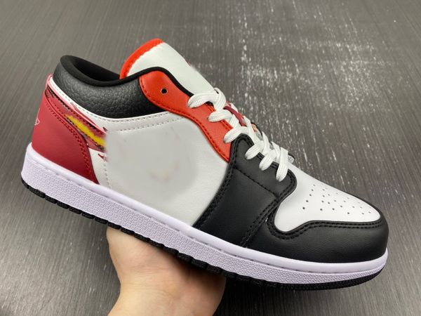 born to fly basketball shoes 1s low gs 1 mens womens flaming white black orange outdoor sneakers with original box, Red;white
born to fly basketball shoes 1s low gs 1 mens womens flaming white black orange outdoor sneakers with original box, Red;white