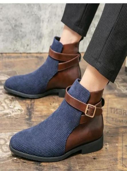 men shoes fashion classic boots mixed colors ankle botines buckle comfortable spring autumn simplicity round toe 2021 new concise 4091693, Black
men shoes fashion classic boots mixed colors ankle botines buckle comfortable spring autumn simplicity round toe 2021 new concise 4091693, Black