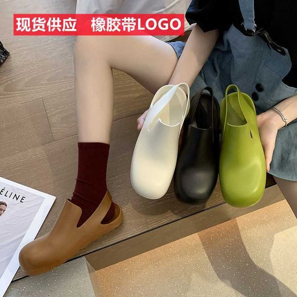 bvasige's same style big head sandals women's new rain shoes soft sole shoes baotou flat bottom women's sandals waterproof, Black
bvasige's same style big head sandals women's new rain shoes soft sole shoes baotou flat bottom women's sandals waterproof, Black