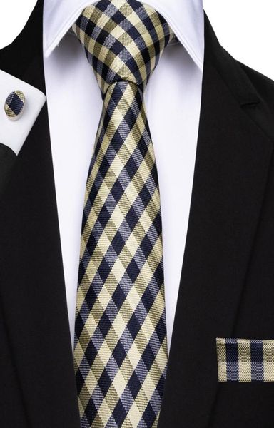 hitie classic mens silk neck ties plaid pattern jacquard woven 8cm width business work formal wedding tie n71282033196, Black;blue
hitie classic mens silk neck ties plaid pattern jacquard woven 8cm width business work formal wedding tie n71282033196, Black;blue