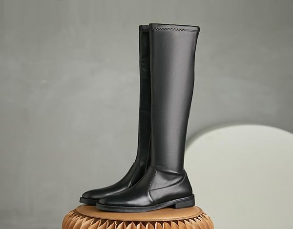 simple popular mixed leathe stretch boots round toe thick heels autumn winter women warm solid thigh over the knee high boots9033854, Black
simple popular mixed leathe stretch boots round toe thick heels autumn winter women warm solid thigh over the knee high boots9033854, Black