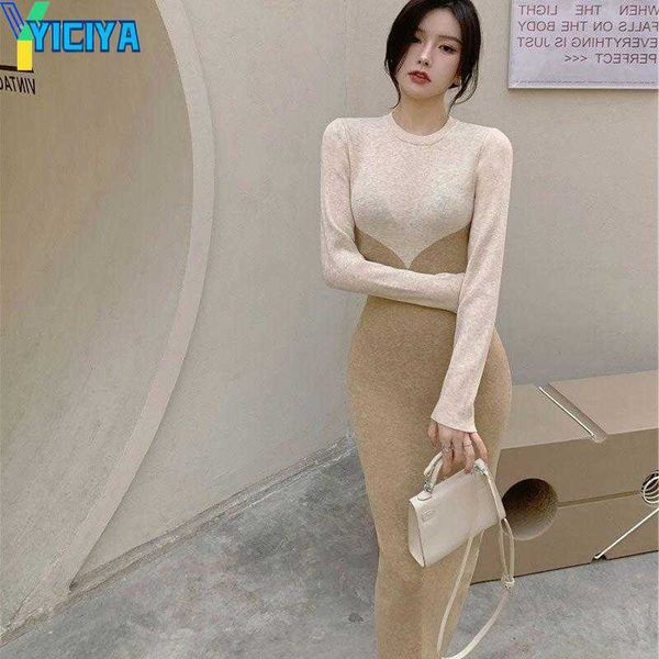 yiciya casual dresses 2023 autumn winter women o-neck drawstring knitted elegant wild ladies long pullover femme patchwork, Black;gray
yiciya casual dresses 2023 autumn winter women o-neck drawstring knitted elegant wild ladies long pullover femme patchwork, Black;gray