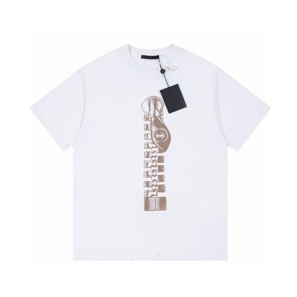 23ss summer men cotton tee paris big zipper print t shirt fashion skateboard streetwear casual tshirt, Black;brown
23ss summer men cotton tee paris big zipper print t shirt fashion skateboard streetwear casual tshirt, Black;brown
