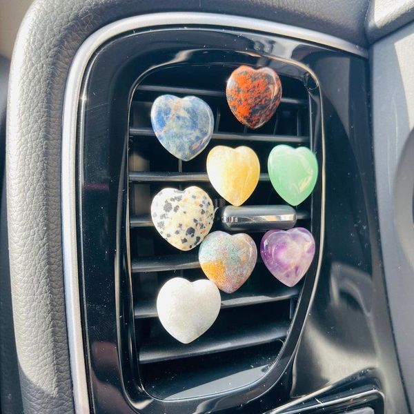 crystal 20pc heart natural crystal stone car air outlet clip healing lucky gem car interior jewelry accessories women gift home decor
crystal 20pc heart natural crystal stone car air outlet clip healing lucky gem car interior jewelry accessories women gift home decor
