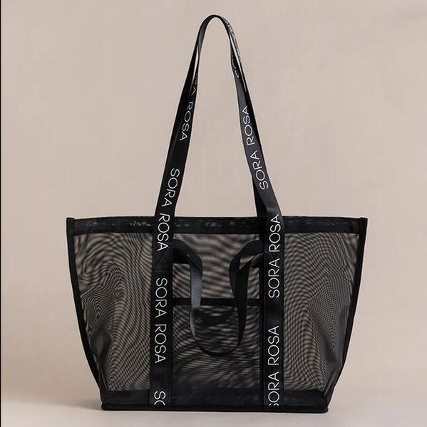 fashion women gauze beach bag mesh tote bag shoulder pockets ideal for your family beach trip purse
fashion women gauze beach bag mesh tote bag shoulder pockets ideal for your family beach trip purse