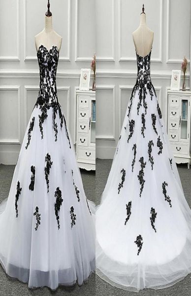 amazing black and white princess wedding dresses bridal gowns sweetheart real po applique lace backless reception dress4005802
amazing black and white princess wedding dresses bridal gowns sweetheart real po applique lace backless reception dress4005802