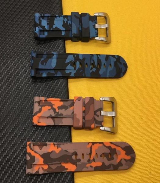watch bands common brand use 24mm camo camouflage waterproof sport silicone rubber watchband wrist band belt for pam stap no logo4442848, Black;brown
watch bands common brand use 24mm camo camouflage waterproof sport silicone rubber watchband wrist band belt for pam stap no logo4442848, Black;brown