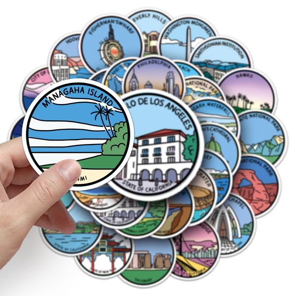 50pcs world city outdoor landmark stickers skate accessories waterproof vinyl sticker for skateboard lapluggage bicycle motorcycle phone car
50pcs world city outdoor landmark stickers skate accessories waterproof vinyl sticker for skateboard lapluggage bicycle motorcycle phone car