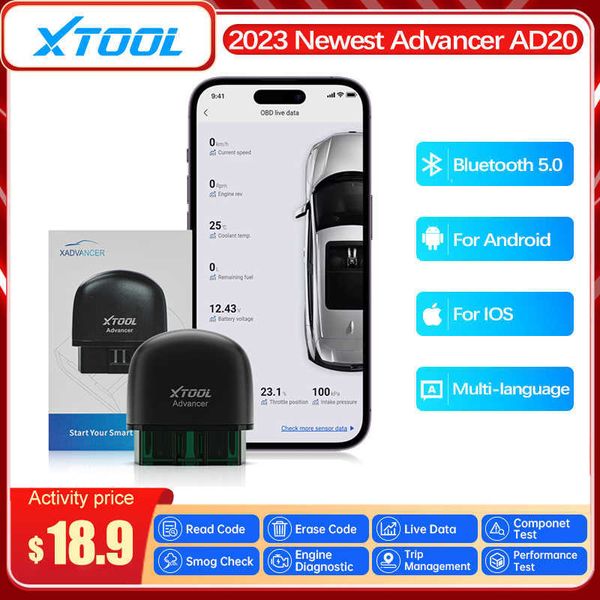 automotive repair kits 2023 xtool advancer ad20 obd2 scanner read/clear code error all cars engine system diagnose for android /ios better e
automotive repair kits 2023 xtool advancer ad20 obd2 scanner read/clear code error all cars engine system diagnose for android /ios better e