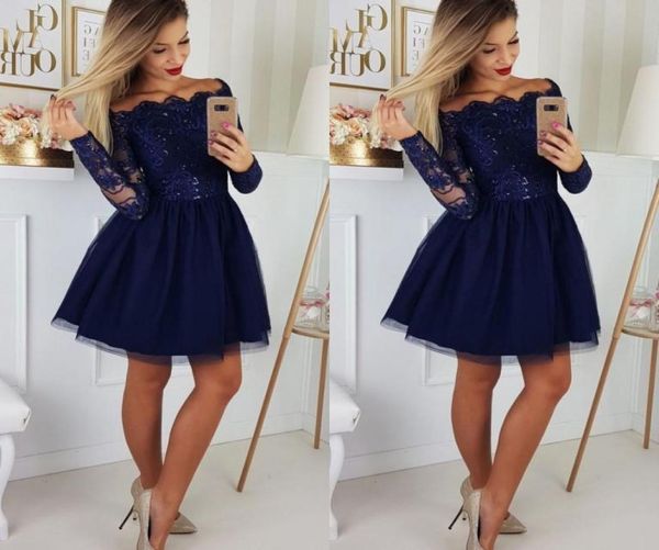 off the shoulder short party dresses with long sleeve sequin applique draped prom dress cocktail homecoming dress navy blue 8539665, Black
off the shoulder short party dresses with long sleeve sequin applique draped prom dress cocktail homecoming dress navy blue 8539665, Black