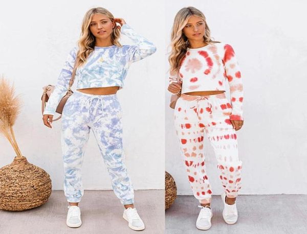 women tie dye tracksuit set sweatshirt crop long sleeve tie dye print drawstring pants training sportswear autumn spring new8415751, White;black
women tie dye tracksuit set sweatshirt crop long sleeve tie dye print drawstring pants training sportswear autumn spring new8415751, White;black