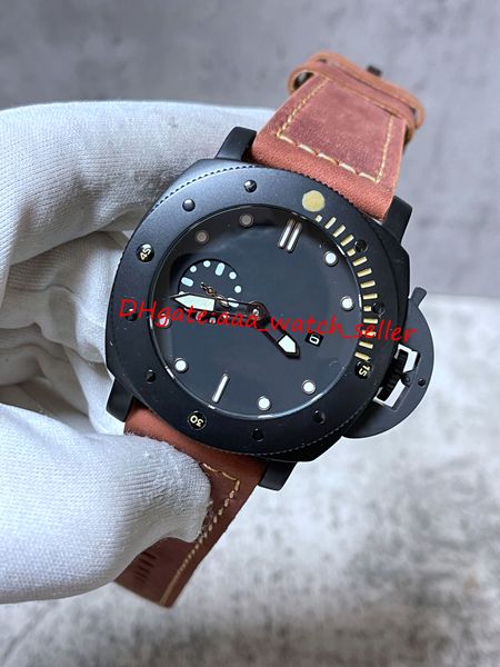 mester mens watches 47mm black case mechanical automatic movement brown leather strap luminous sapphire glass sport big size men's wris, Slivery;brown
mester mens watches 47mm black case mechanical automatic movement brown leather strap luminous sapphire glass sport big size men's wris, Slivery;brown
