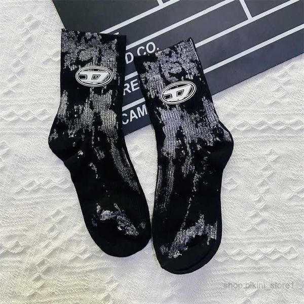2023 diesel socks same style of painted stamping trendy socks children insets summer graffiti paint throwing medium tube sweat absorbing sho, Black
2023 diesel socks same style of painted stamping trendy socks children insets summer graffiti paint throwing medium tube sweat absorbing sho, Black