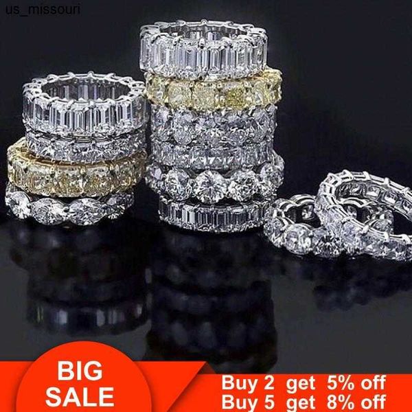 band rings 2020 eternity promise ring white gold filled zircon engagement wedding band rings for women men finger party jewelry j230522, Silver
band rings 2020 eternity promise ring white gold filled zircon engagement wedding band rings for women men finger party jewelry j230522, Silver