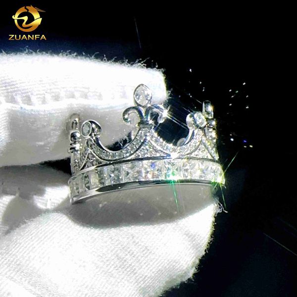 ale iced out engagement ring pass diamond tester hip hop silver gold crown rings princess cut moissanite ring
ale iced out engagement ring pass diamond tester hip hop silver gold crown rings princess cut moissanite ring