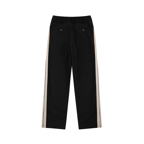 designer color contrast pants pa fashion brand ribbon casual cargo sweatpants men's and women's loose straight s-xl vo6y, Black
designer color contrast pants pa fashion brand ribbon casual cargo sweatpants men's and women's loose straight s-xl vo6y, Black
