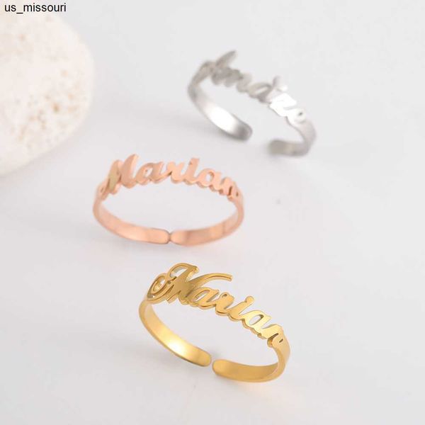 band rings teamer custom name rings adjustable gold color stainless steel personalized ring jewelry women men family rings jewelry gift j230, Silver
band rings teamer custom name rings adjustable gold color stainless steel personalized ring jewelry women men family rings jewelry gift j230, Silver