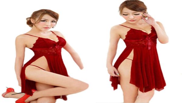 lace perspective gauze lingerie pajamas women transparent sleepwear underwear night dress gstring lady selling9034269, Red;black
lace perspective gauze lingerie pajamas women transparent sleepwear underwear night dress gstring lady selling9034269, Red;black