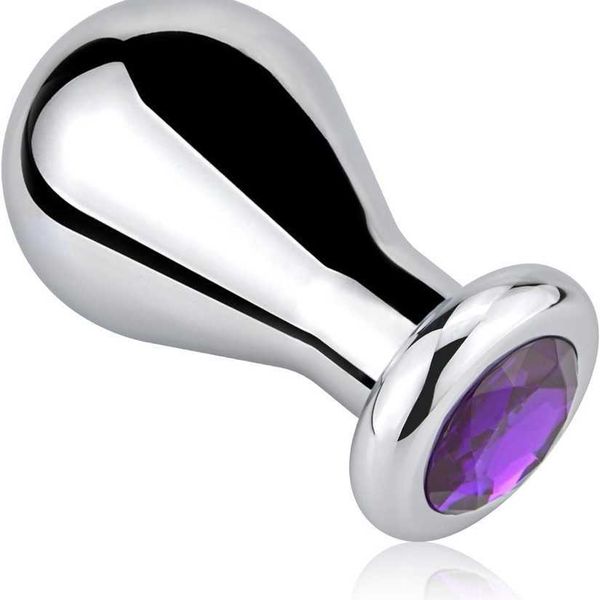 factory outlet stainless steel large bulb shape docking plug training set massager toy for men and women
factory outlet stainless steel large bulb shape docking plug training set massager toy for men and women