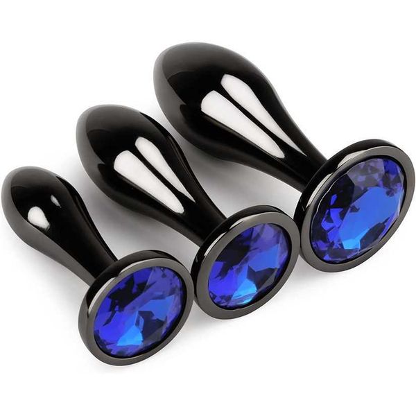 factory outlet plug piece trainer set luxurious metal docking water droplet shaped plug toy for men and women (blue)
factory outlet plug piece trainer set luxurious metal docking water droplet shaped plug toy for men and women (blue)