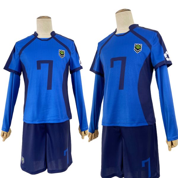 theme costume holographic blue lock anime role-playing costume wig isagi bachira chigiri nagi rin sae itoshi kaiser reo hiori barou shidou n, Black;red
theme costume holographic blue lock anime role-playing costume wig isagi bachira chigiri nagi rin sae itoshi kaiser reo hiori barou shidou n, Black;red