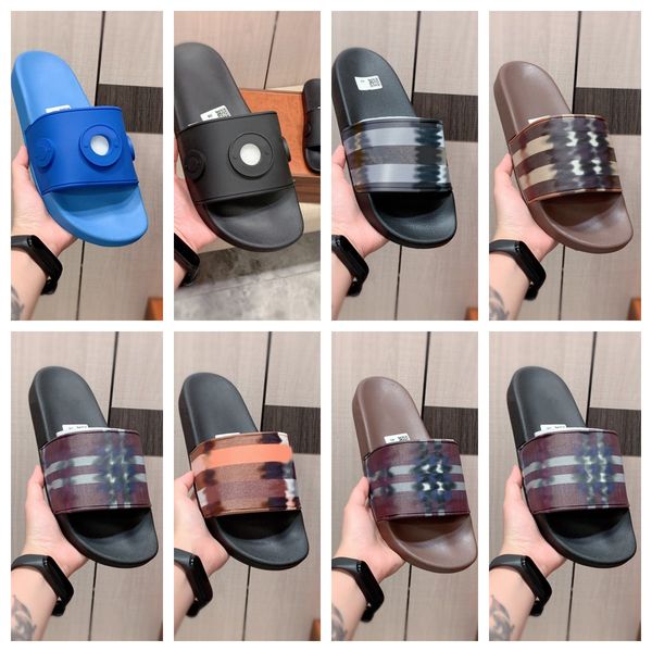 size 35-46 bur slippers women men lover couple slides luxury summer ladies real leather vintage check plaid flip flops flat black bottoms sa
size 35-46 bur slippers women men lover couple slides luxury summer ladies real leather vintage check plaid flip flops flat black bottoms sa