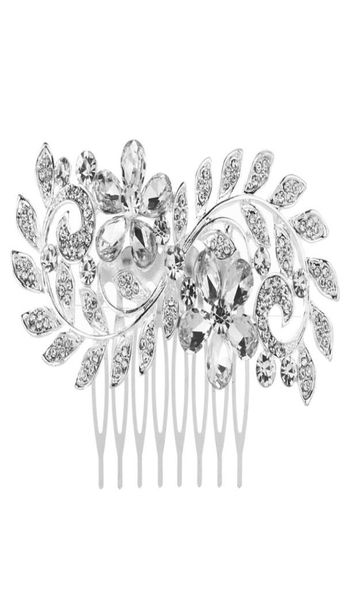 2018 feis hole crystal flower and leaf hair combed romantic bridal flower headdress hair accessory for bride wedding a9632288, Silver
2018 feis hole crystal flower and leaf hair combed romantic bridal flower headdress hair accessory for bride wedding a9632288, Silver