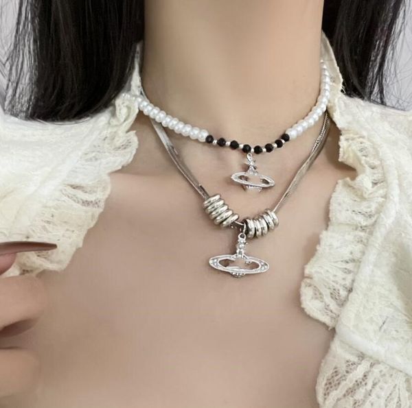 european and american zircon pendant necklace women's summer cool style personalized versatile collar chain accessories, Silver
european and american zircon pendant necklace women's summer cool style personalized versatile collar chain accessories, Silver