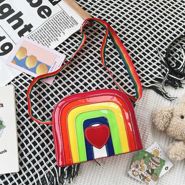 creative rainbow love spelling color crossbody bag summer new personalized fashion women's bags 0522
creative rainbow love spelling color crossbody bag summer new personalized fashion women's bags 0522