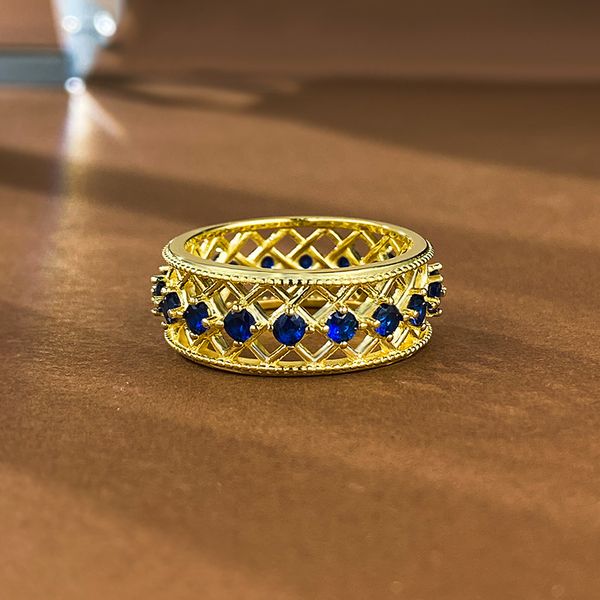 14k gold hollow sapphire ring 100% real 925 sterling silver party wedding band rings for women men engagement jewelry gift, Slivery;golden
14k gold hollow sapphire ring 100% real 925 sterling silver party wedding band rings for women men engagement jewelry gift, Slivery;golden