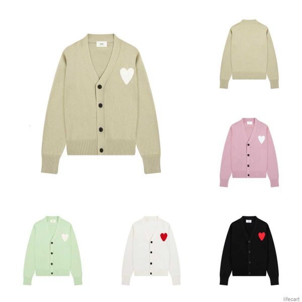 designer men's sweaters amis sweater love classic jacquard amies de coeur embroidery love cardigan long sleeve knitted men women lovers, White;black
designer men's sweaters amis sweater love classic jacquard amies de coeur embroidery love cardigan long sleeve knitted men women lovers, White;black
