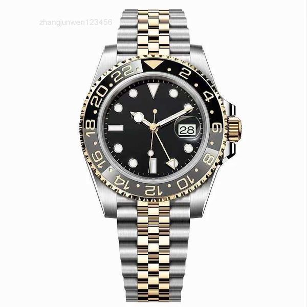 2023 gmt men watches designer watch gold movement wristwatches sapphire stainless steel 2813 machinery sports wristwatch with original box a, Slivery;black
2023 gmt men watches designer watch gold movement wristwatches sapphire stainless steel 2813 machinery sports wristwatch with original box a, Slivery;black