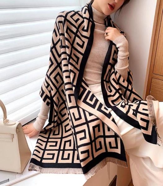 2021 winter scarf women cashmere scarf fashion warm foulard lady airconditioned office scarves thick soft shawls wraps6186776, Blue;gray
2021 winter scarf women cashmere scarf fashion warm foulard lady airconditioned office scarves thick soft shawls wraps6186776, Blue;gray