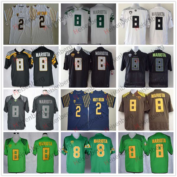 ncaa college oregon ducks football jerseys 2 bralon addison 8 marcus mariota jersey, Black
ncaa college oregon ducks football jerseys 2 bralon addison 8 marcus mariota jersey, Black