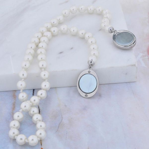 necklaces xiaojingling enamel 1.8*1.5cm saturn pearl beads magnetite necklace 38cm choker chain women girl's party bridal jewelry w0025, Silver
necklaces xiaojingling enamel 1.8*1.5cm saturn pearl beads magnetite necklace 38cm choker chain women girl's party bridal jewelry w0025, Silver