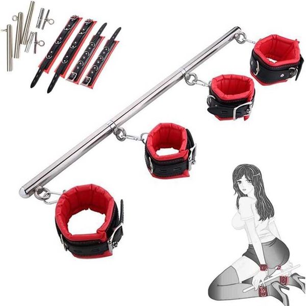 factory outlet spreader bar toys bondage restraints kit with leather handcuffs ankle cuffs sm games for couples fetish adjustable detachable 
factory outlet spreader bar toys bondage restraints kit with leather handcuffs ankle cuffs sm games for couples fetish adjustable detachable