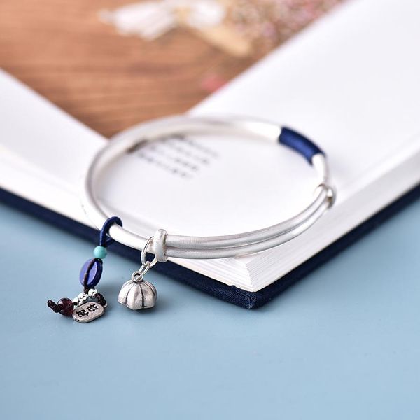 bangle qn silver color xiangyun bracelet female retro ethnic bracelet original young ancient bracelet ladies accessories jewelry, Black
bangle qn silver color xiangyun bracelet female retro ethnic bracelet original young ancient bracelet ladies accessories jewelry, Black