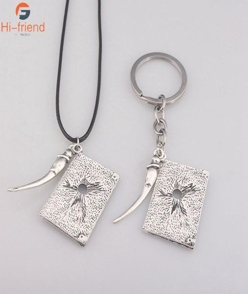 sc movie horcrux pendant keychain basilisk fang and tom riddle diary key chain with teeth metal pendant accessories gift5418257, Silver
sc movie horcrux pendant keychain basilisk fang and tom riddle diary key chain with teeth metal pendant accessories gift5418257, Silver