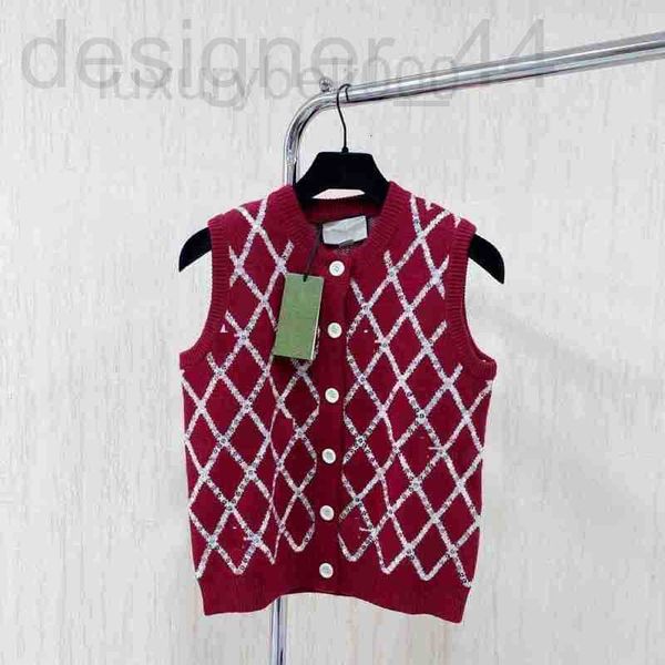 women's sweaters luxuriouswomen's designer spring new knitted cardigan single breasted sleeveless crew neck sequin stripe diamond, White;black
women's sweaters luxuriouswomen's designer spring new knitted cardigan single breasted sleeveless crew neck sequin stripe diamond, White;black