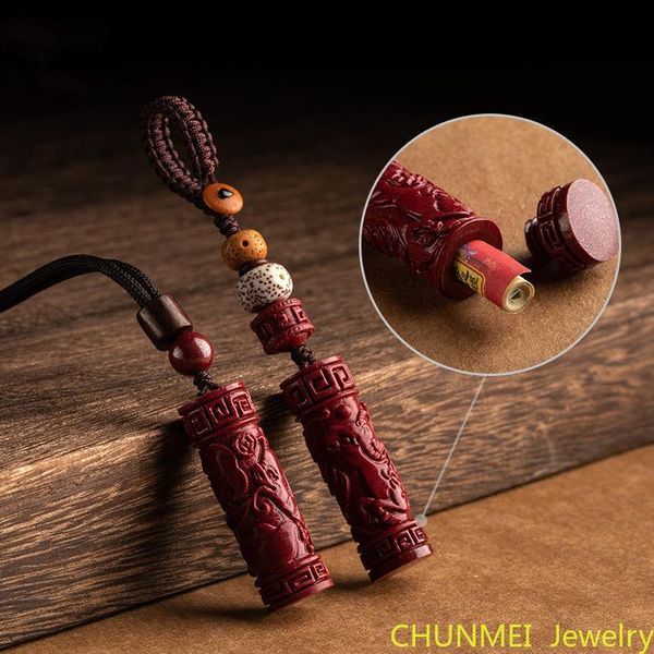 other handmade cinnabar highquality column women's cinnabar sutra tube twelve zodiac pendant men's key chain
other handmade cinnabar highquality column women's cinnabar sutra tube twelve zodiac pendant men's key chain