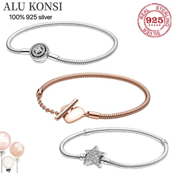 bangle 2021 new fit original real 925 silver authentic pan bracelet for women princess star couple diy fashion wedding jewelry, Black
bangle 2021 new fit original real 925 silver authentic pan bracelet for women princess star couple diy fashion wedding jewelry, Black