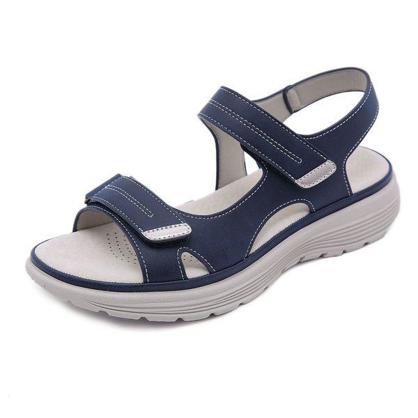 sandals summer genuine leather sandals women's sports style slope heel lightweight large slippers women sandals for men 230522, Black
sandals summer genuine leather sandals women's sports style slope heel lightweight large slippers women sandals for men 230522, Black