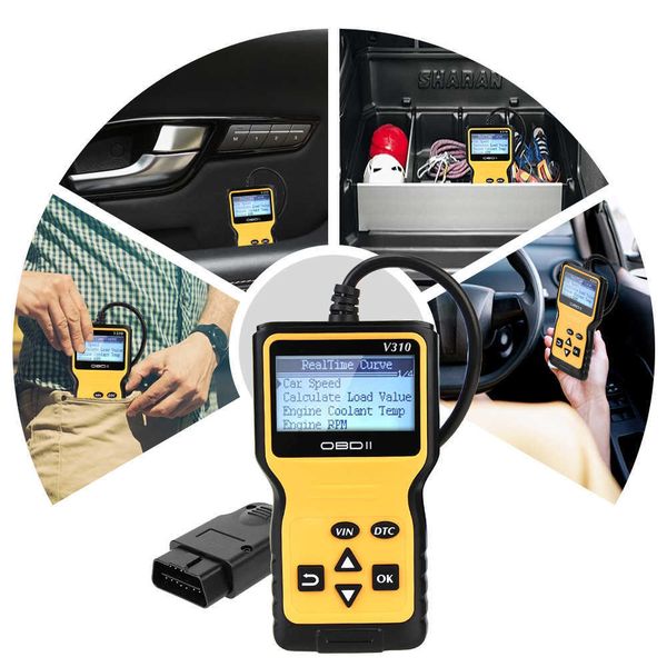 automotive repair kits auto accessories v310 obd2 code reader obdii eobd read/clear fault scan tool car auto diagnostic tool obd2 scanner el
automotive repair kits auto accessories v310 obd2 code reader obdii eobd read/clear fault scan tool car auto diagnostic tool obd2 scanner el