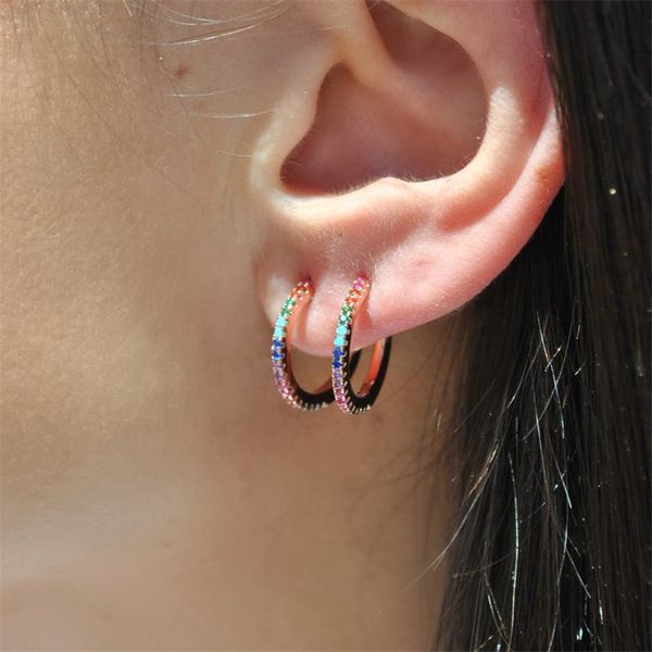 genuine 925 sterling silver hoop earring colorful lab diamond cz engagement wedding earrings for women charm party jewelry, Golden;silver
genuine 925 sterling silver hoop earring colorful lab diamond cz engagement wedding earrings for women charm party jewelry, Golden;silver