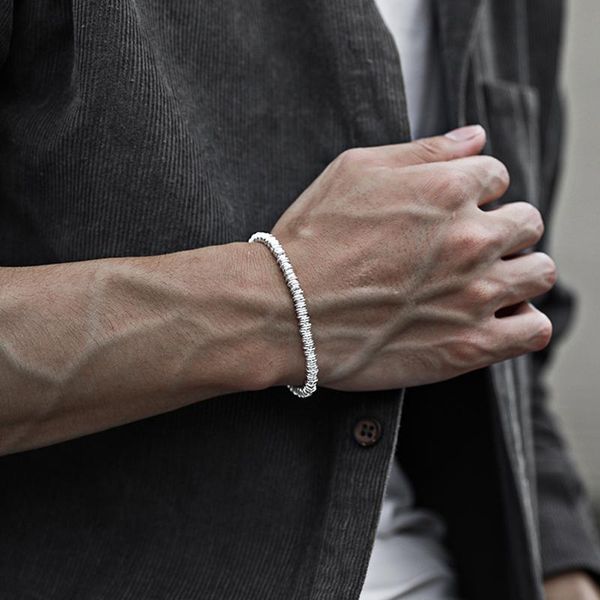 bangle s4 silver color plain circle bracelet men's simple trendy personality allmatch couple bracelet men and women ins niche design, Black
bangle s4 silver color plain circle bracelet men's simple trendy personality allmatch couple bracelet men and women ins niche design, Black