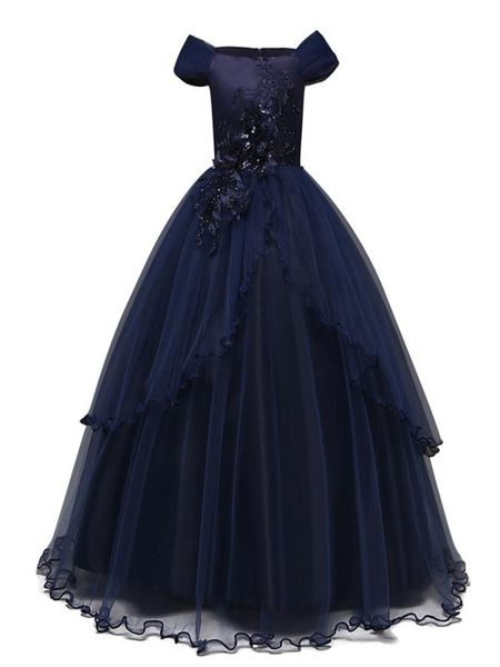 elegant dress evening ball gown kids princess first communion teenager black5732217, Red;yellow
elegant dress evening ball gown kids princess first communion teenager black5732217, Red;yellow
